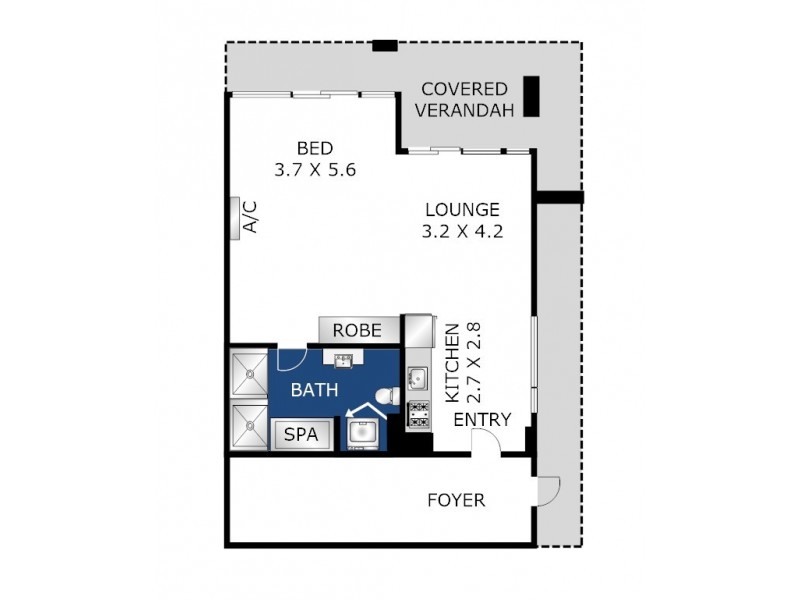 177/100 The Esplanade, Torquay VIC 3228 Floorplan