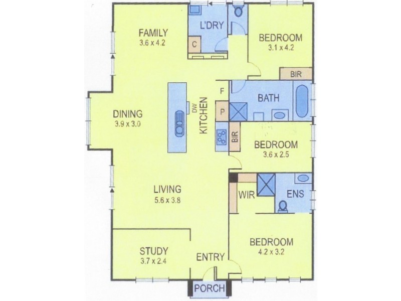 1 Borron Boulevard, Torquay VIC 3228 Floorplan
