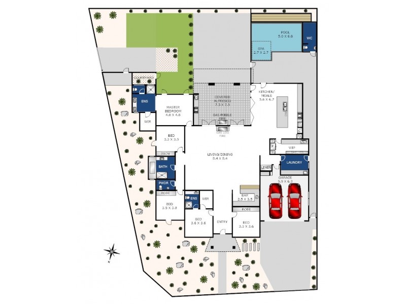1 Lahinch Mews, Torquay VIC 3228 Floorplan