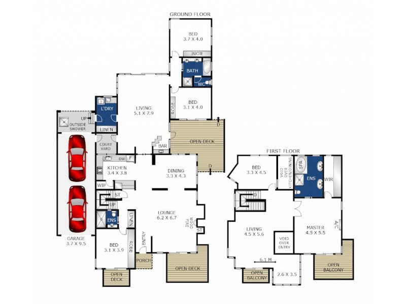 131 The Esplanade, Torquay VIC 3228 Floorplan