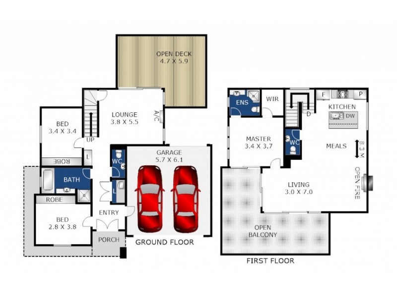 7A Foam Court, Torquay VIC 3228 Floorplan