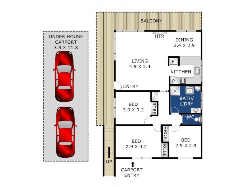 17 Inveray Ave, Jan Juc VIC 3228 Floorplan