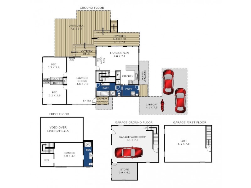 95 Bones Road, Bells Beach VIC 3228 Floorplan