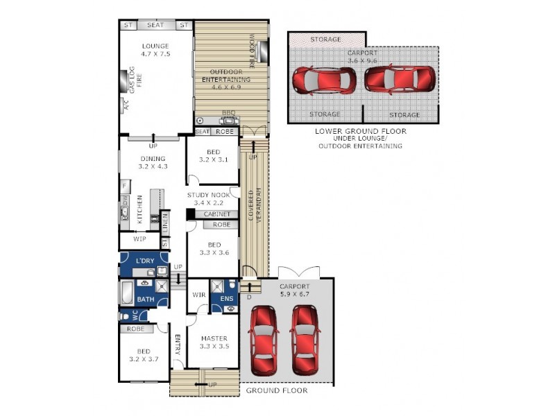 16 Danawa Drive, Torquay VIC 3228 Floorplan