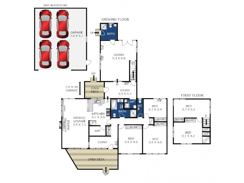 19 Puebla Street, Torquay VIC 3228 Floorplan