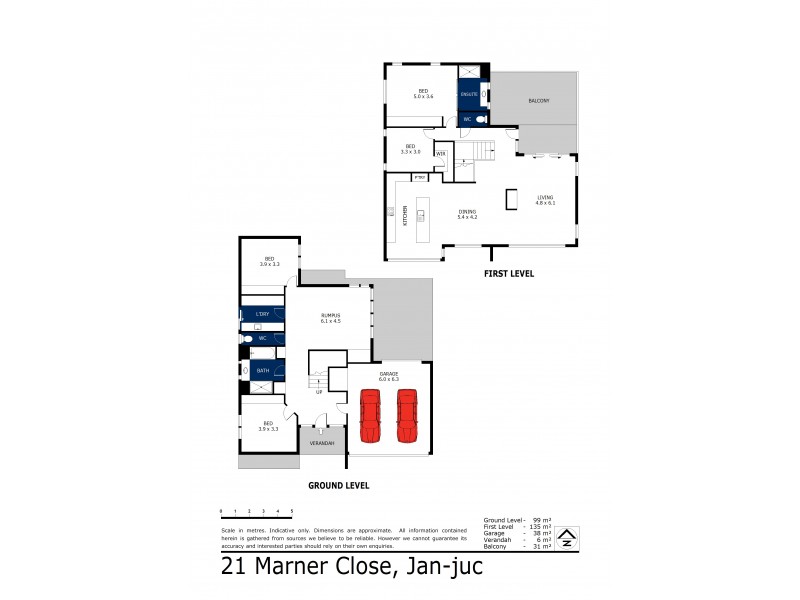 21 Marner Close, Jan Juc VIC 3228 Floorplan