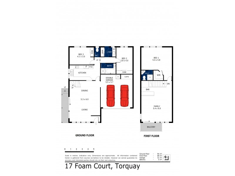 17 Foam Court, Torquay VIC 3228 Floorplan