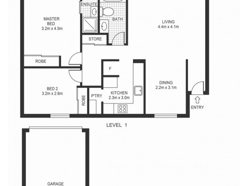 3/28 PARINGA AVE, Davistown NSW 2251 Floorplan