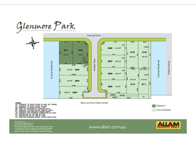 Lot 201 & 202,  Kukundi Drive, Glenmore Park NSW 2745