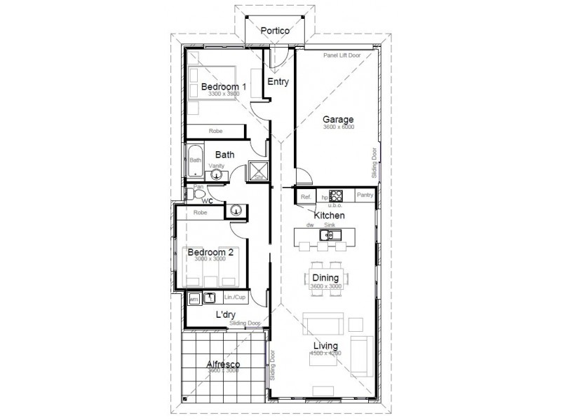 Koroit VIC 3282 Floorplan