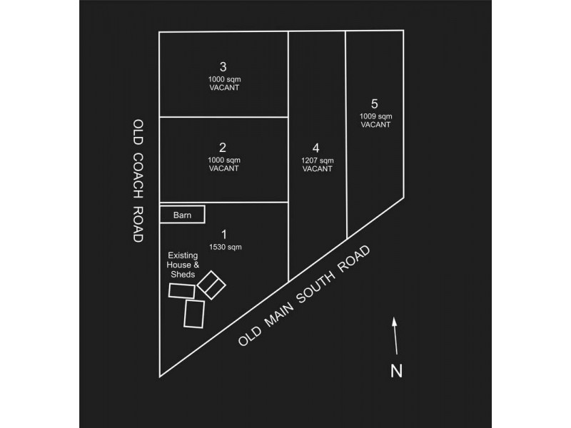 Lot 1-5, . Cnr Old Coach & Old Main South Roads, Aldinga SA 5173