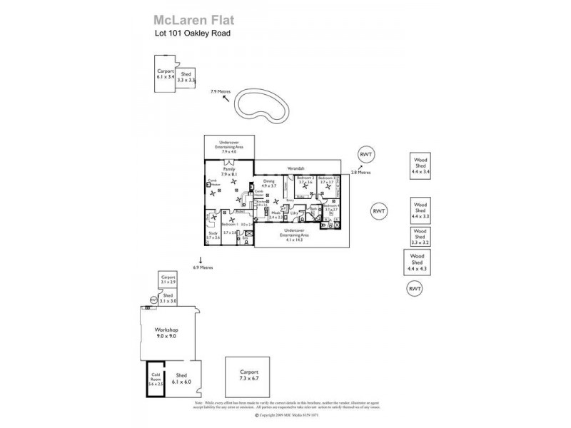 Lot 101,  Oakley Road, Mclaren Flat SA 5171