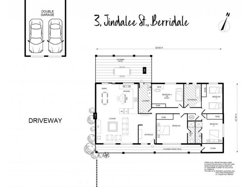 3 Jindalee Street, Berridale NSW 2628 Floorplan