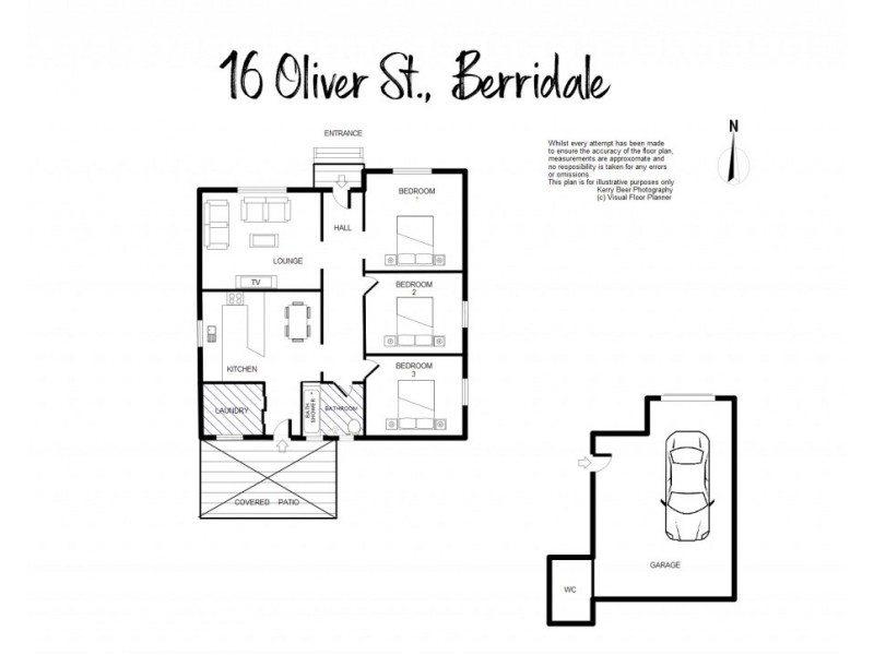 16 Oliver Street, Berridale NSW 2628 Floorplan