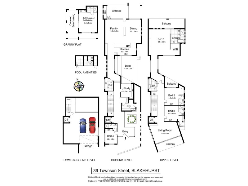 39 Townson St, Blakehurst NSW 2221 Floorplan