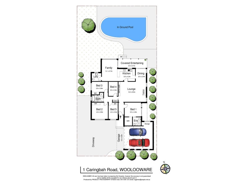 1 Caringbah Road, Woolooware NSW 2230 Floorplan