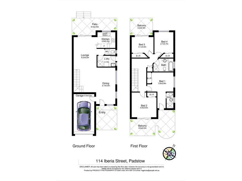 114A Iberia Street, Padstow NSW 2211 Floorplan