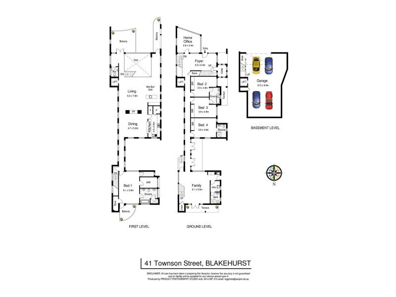 41 Townson Street, Blakehurst NSW 2221 Floorplan