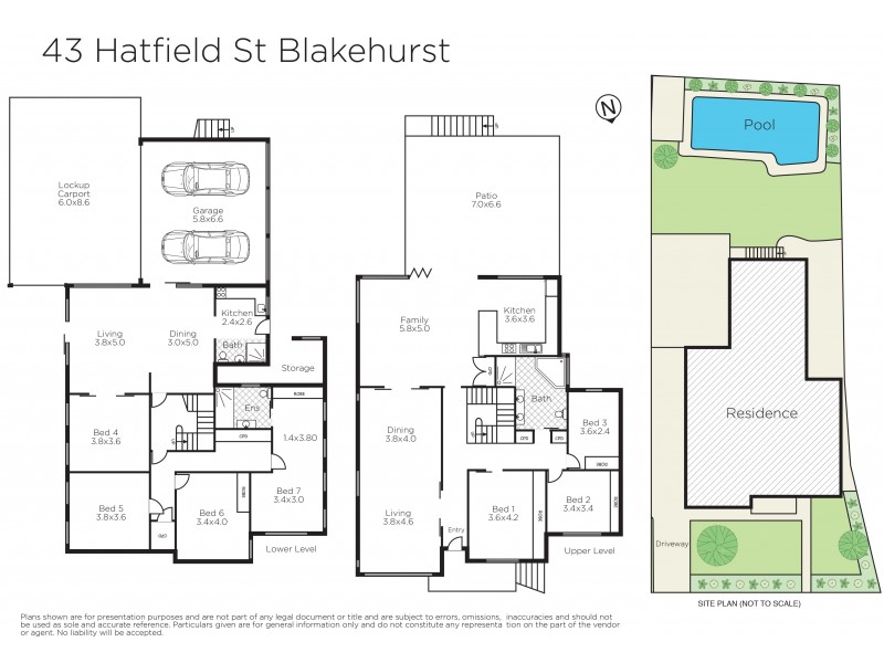 43 Hatfield Street, Blakehurst NSW 2221 Floorplan