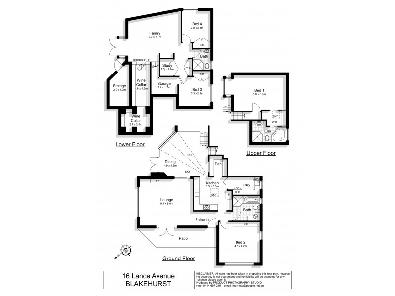 16 Lance Avenue, Blakehurst NSW 2221 Floorplan