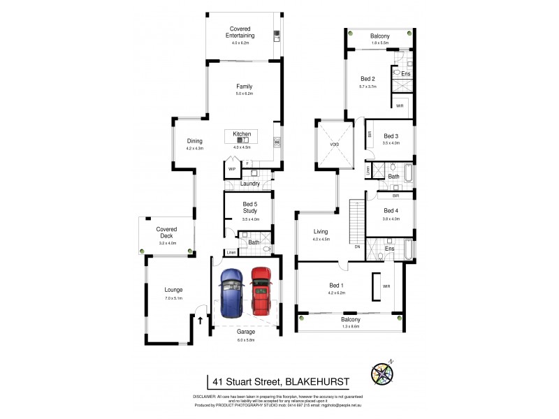 41 Stuart Street, Blakehurst NSW 2221 Floorplan
