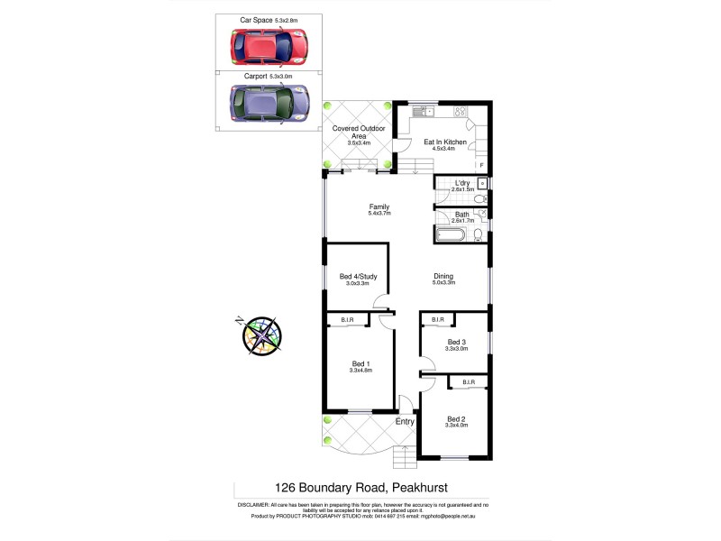 126 Boundary Road, Peakhurst NSW 2210 Floorplan