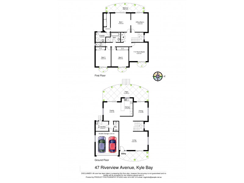 47 Riverview Avenue, Kyle Bay NSW 2221 Floorplan