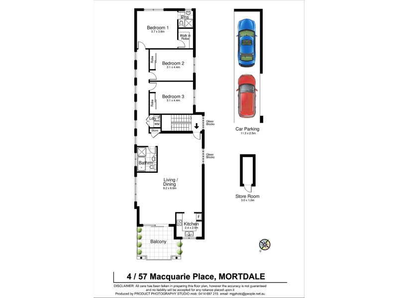 4/57 Macquarie Street, Mortdale NSW 2223 Floorplan