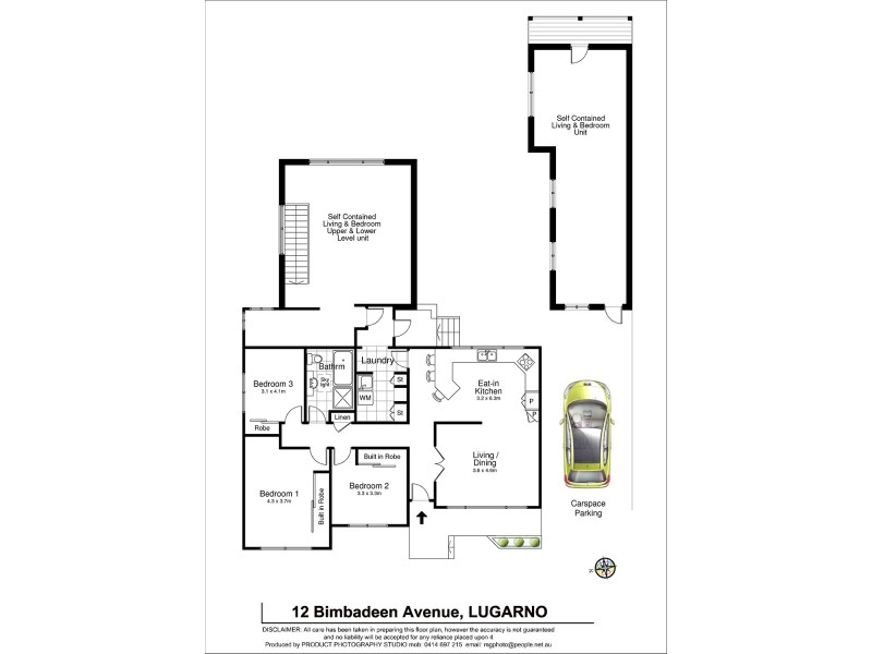 12 Bimbadeen Avenue, Lugarno NSW 2210 Floorplan