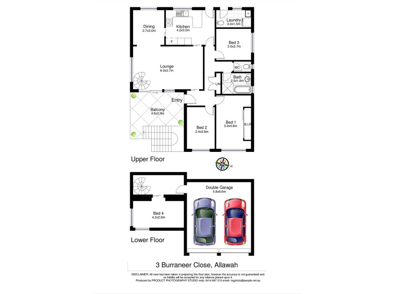 3 Burraneer Close, Allawah NSW 2218 Floorplan