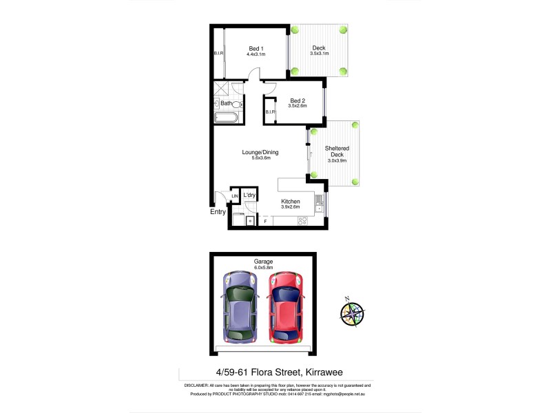 4/59-61 Flora Street, Kirrawee NSW 2232 Floorplan