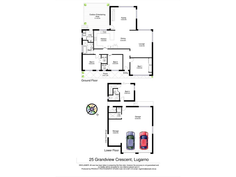 25 Grandview Crescent, Lugarno NSW 2210 Floorplan