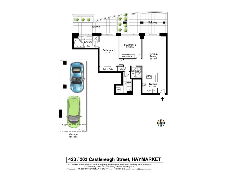 420/303 Castlereagh Street, Sydney NSW 2000 Floorplan