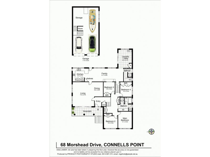 68 Morshead Drive, Connells Point NSW 2221 Floorplan