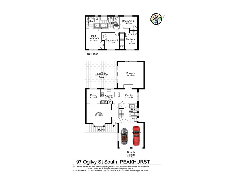 97 Ogilvy Street South, Peakhurst NSW 2210 Floorplan