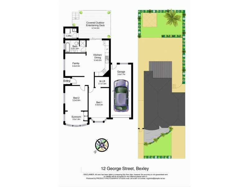 12 George Street, Bexley NSW 2207 Floorplan