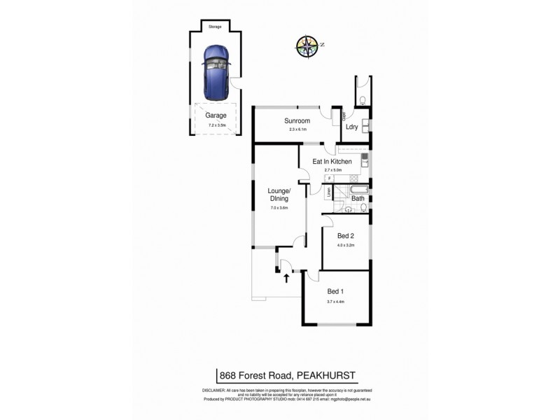 868 Forest Road, Peakhurst NSW 2210 Floorplan