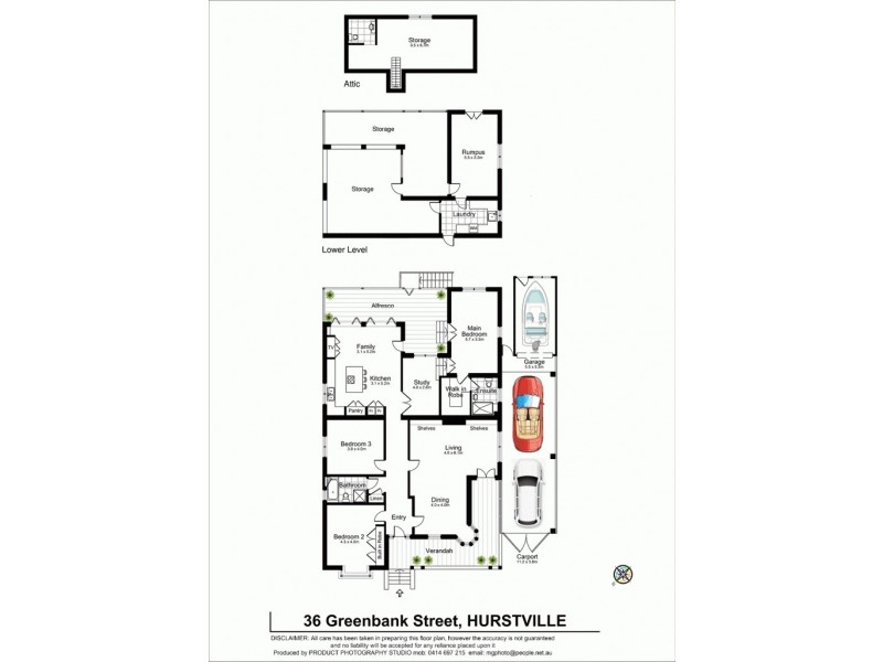 36 Greenbank St, Hurstville NSW 2220 Floorplan