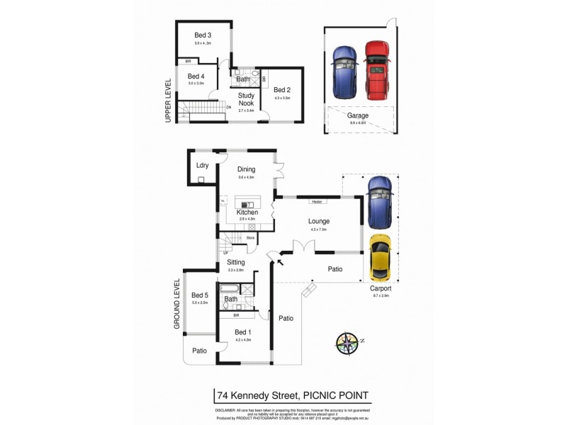 74 Kennedy Street, Picnic Point NSW 2213 Floorplan
