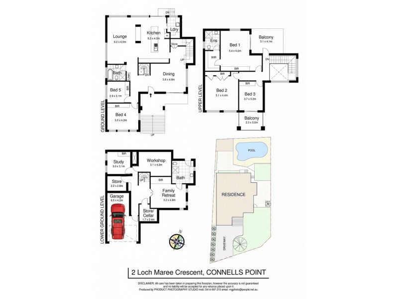 2 Loch Maree Cres, Connells Point NSW 2221 Floorplan