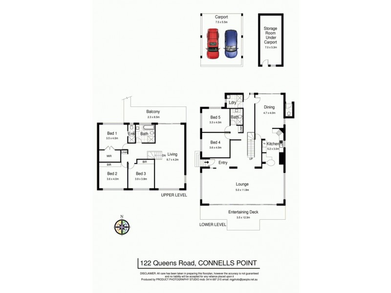 122 Queens Road, Connells Point NSW 2221 Floorplan
