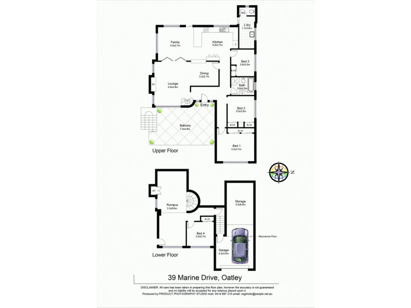 39 Marine Drive, Oatley NSW 2223 Floorplan