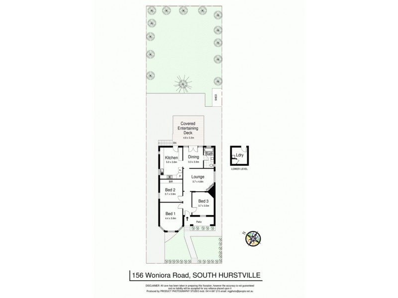 156 Woniora Road, South Hurstville NSW 2221 Floorplan