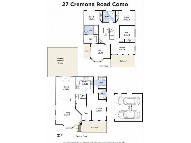27 Cremona Road, Como NSW 2226 Floorplan