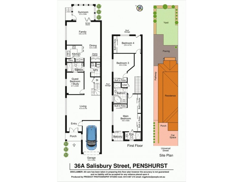36a Salisbury Street, Penshurst NSW 2222 Floorplan