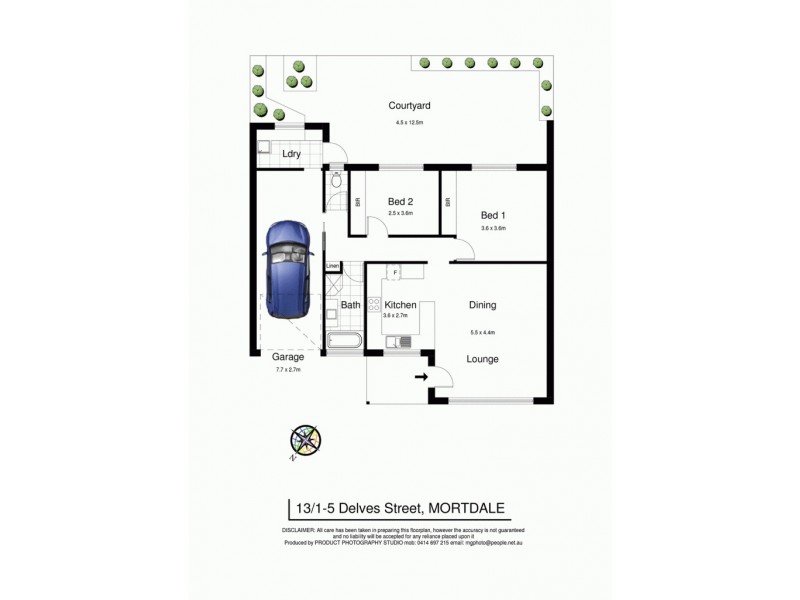 13/1-5 Delves Street, Mortdale NSW 2223 Floorplan