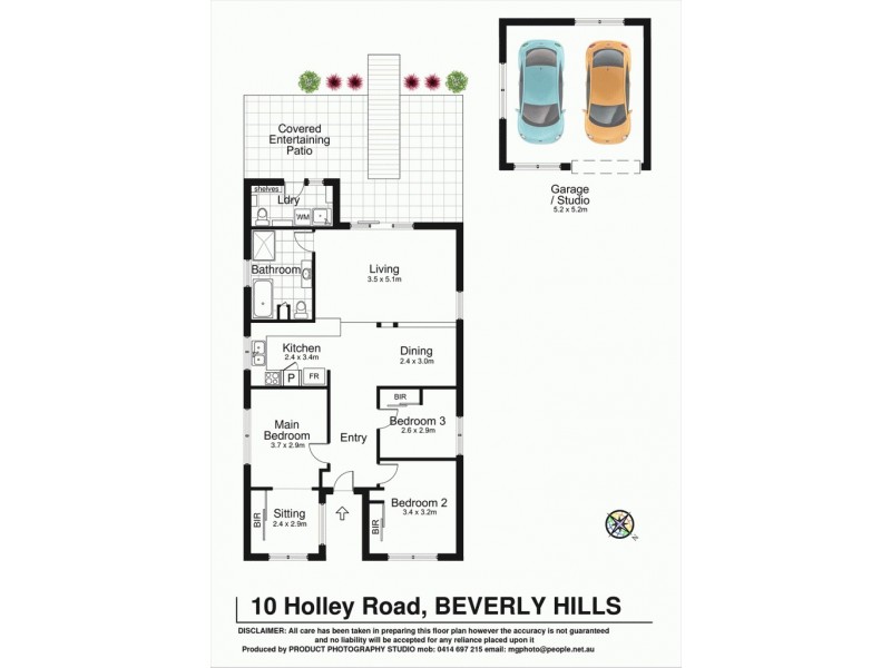 10 Holley Road, Beverly Hills NSW 2209 Floorplan