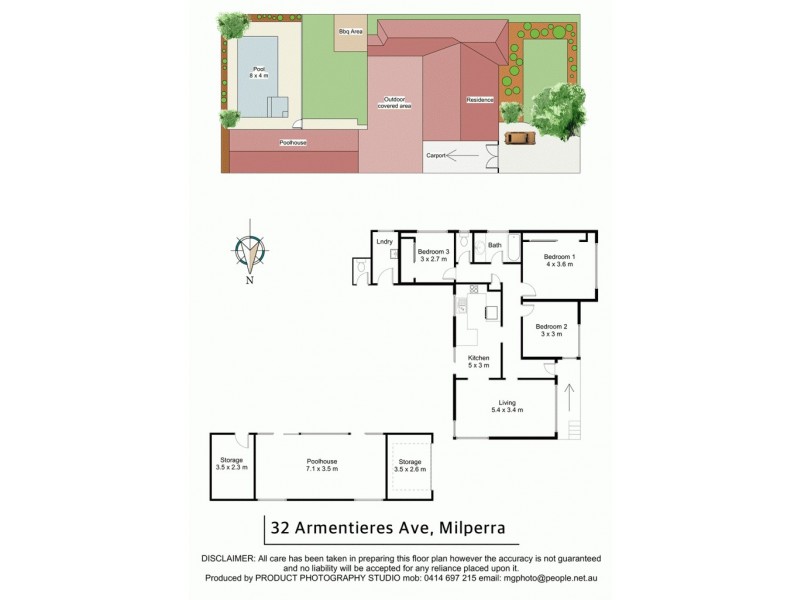 32 Armentieres Avenue, Milperra NSW 2214 Floorplan