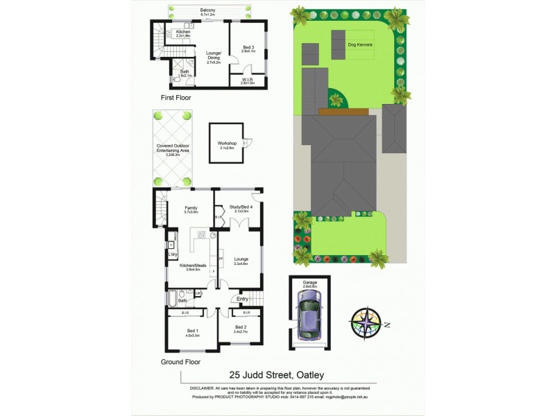 25 Judd Street, Oatley NSW 2223 Floorplan