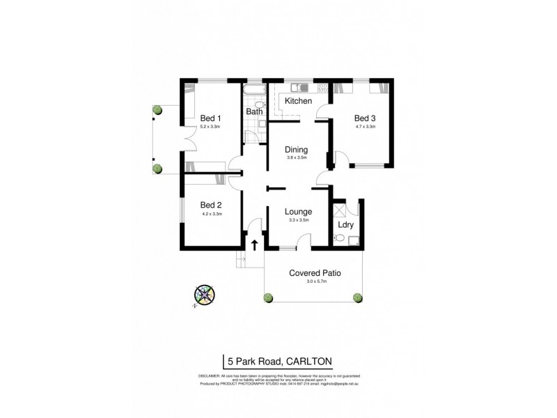 5 Park Road, Carlton NSW 2218 Floorplan